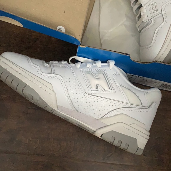 New Balance 550 White & Grey - Picture 9 of 10